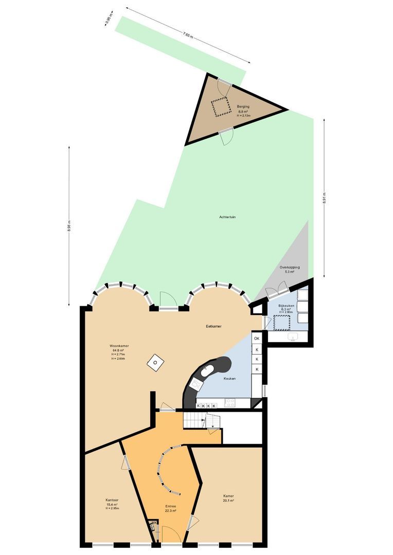 Laan 3, Oosterhout plattegrond-0