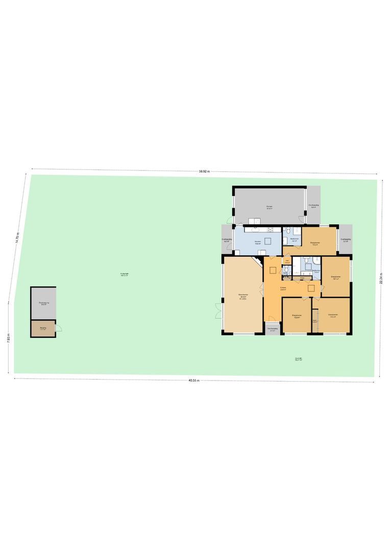 Steenbergen 18, Teteringen plattegrond-0
