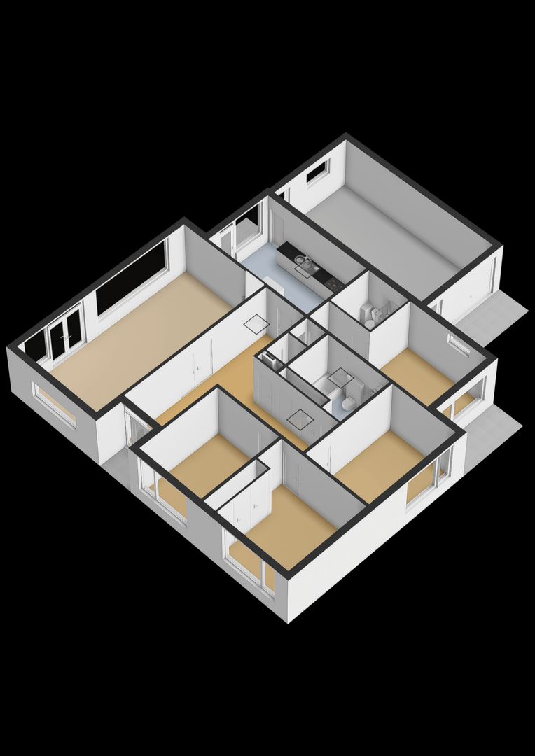 Steenbergen 18, Teteringen plattegrond-2