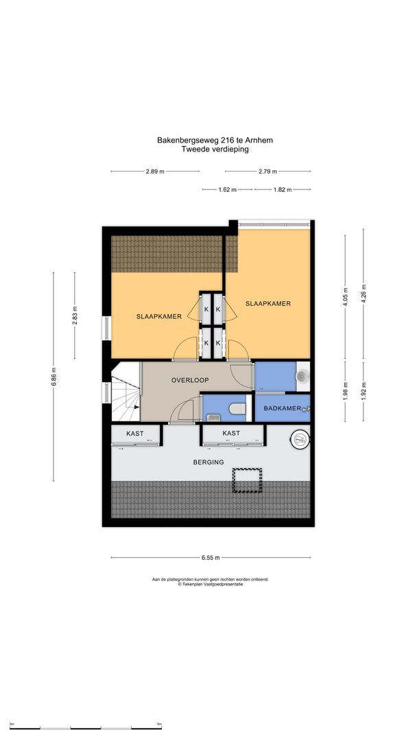Bakenbergseweg 216, Arnhem plattegrond-3