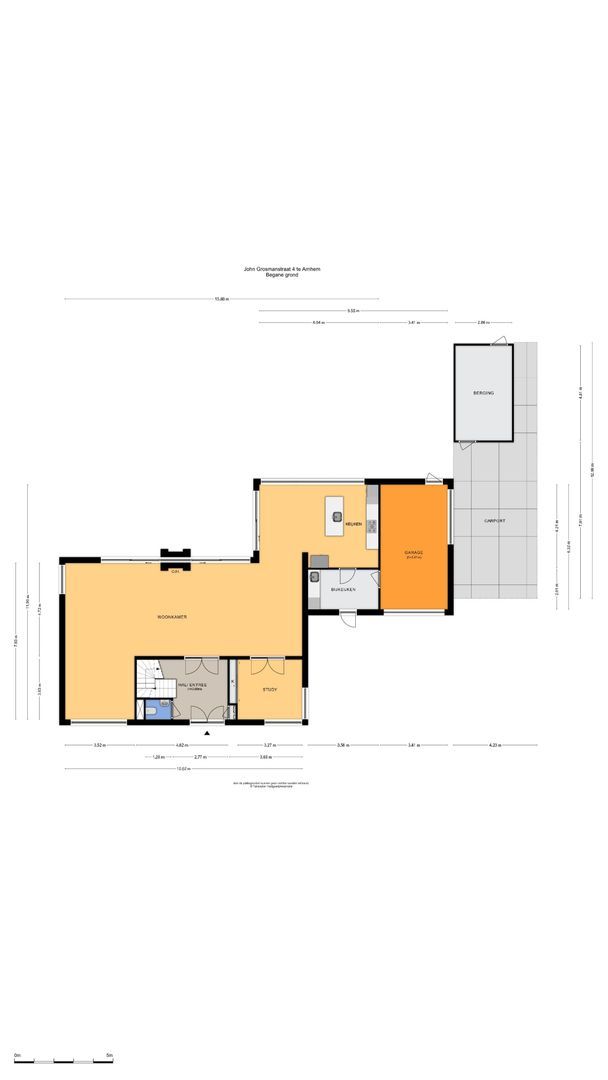 John Grosmanstraat 4, Arnhem plattegrond-0