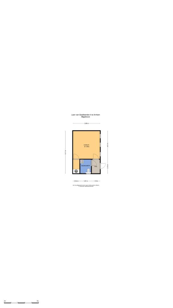 Laan van de Geallieerden 4, Arnhem plattegrond-2