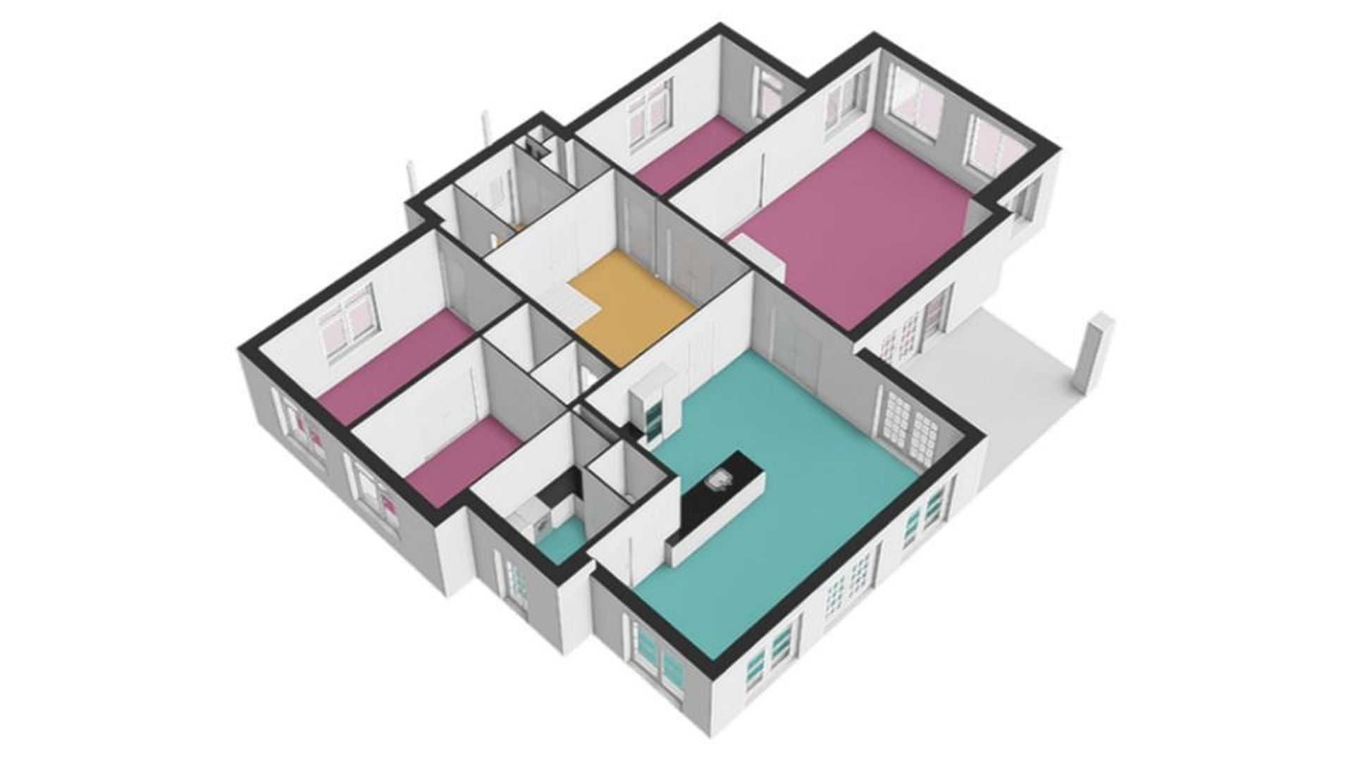 Klapstraat 53, Arnhem plattegrond-3