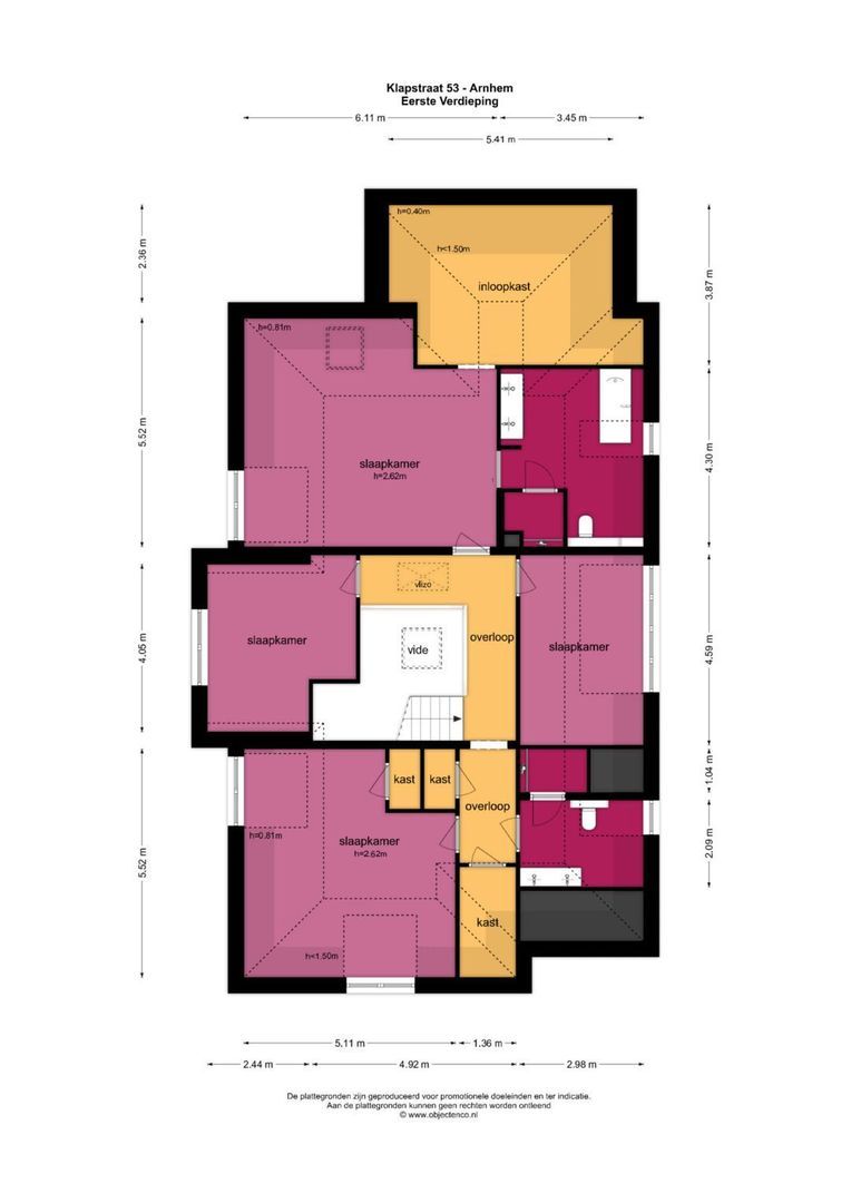 Klapstraat 53, Arnhem plattegrond-7