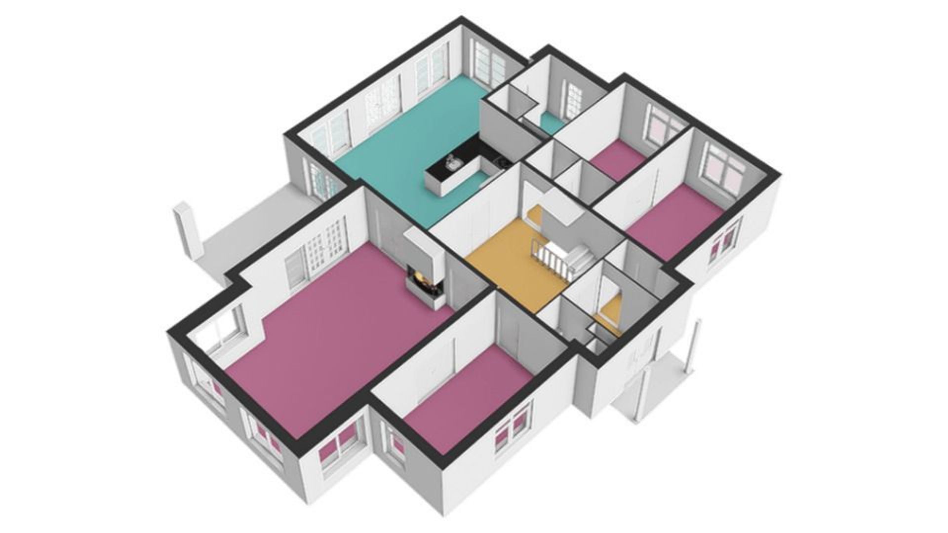 Klapstraat 53, Arnhem plattegrond-2