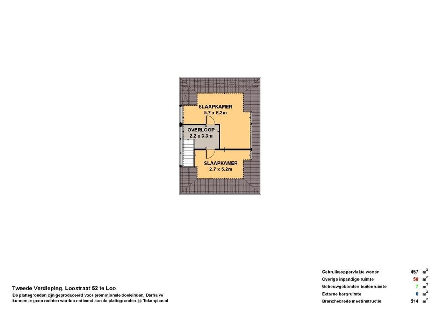 Loostraat 52, Loo Gld plattegrond-2