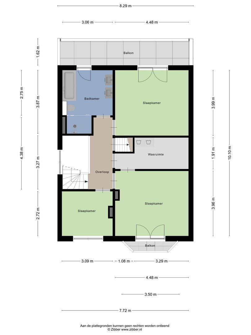 Prümelaan 34, Arnhem plattegrond-2