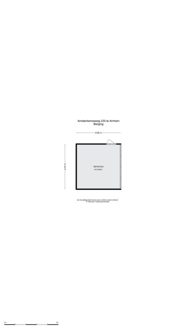 Amsterdamseweg 235, Arnhem plattegrond-1