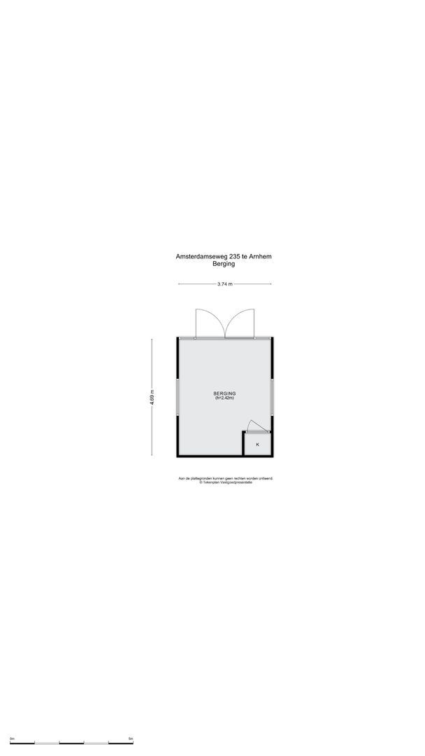 Amsterdamseweg 235, Arnhem plattegrond-2