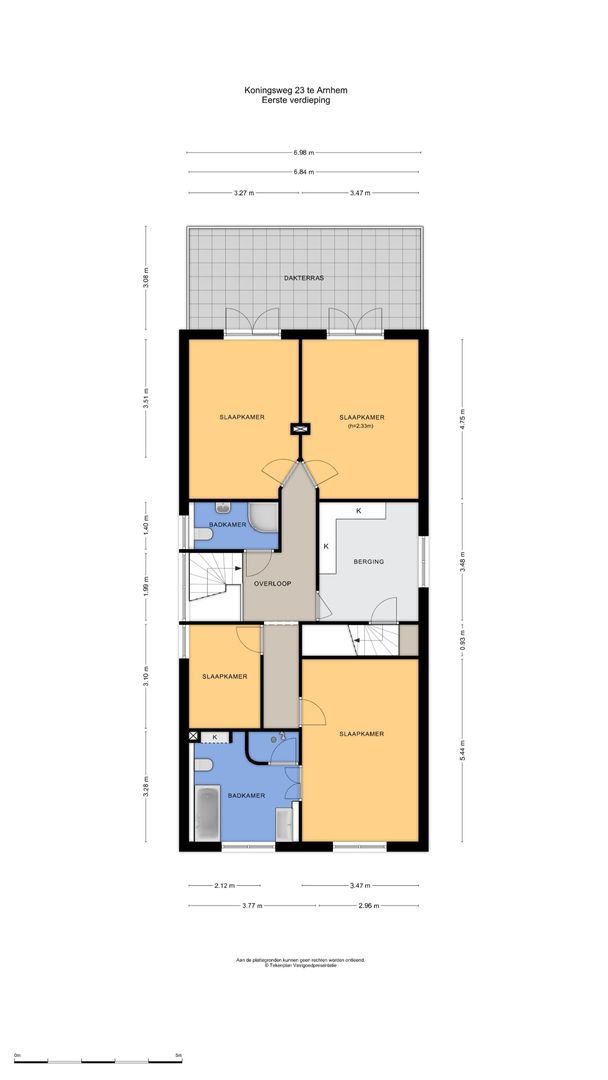 Koningsweg 23, Arnhem plattegrond-4
