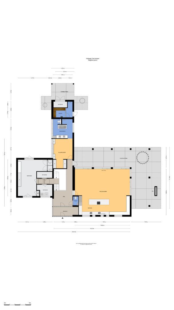 Holtweg 3, Arnhem plattegrond-0