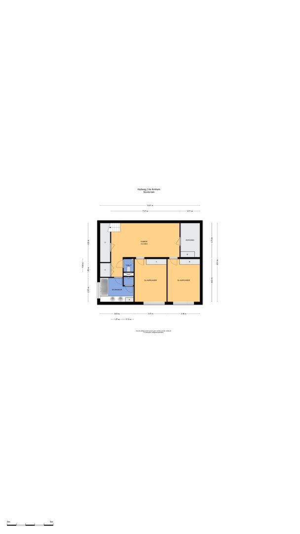 Holtweg 3, Arnhem plattegrond-2