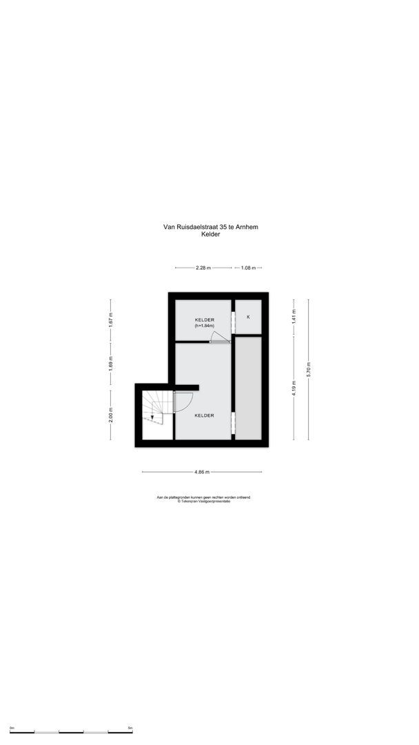 Van Ruisdaelstraat 35, Arnhem plattegrond-2