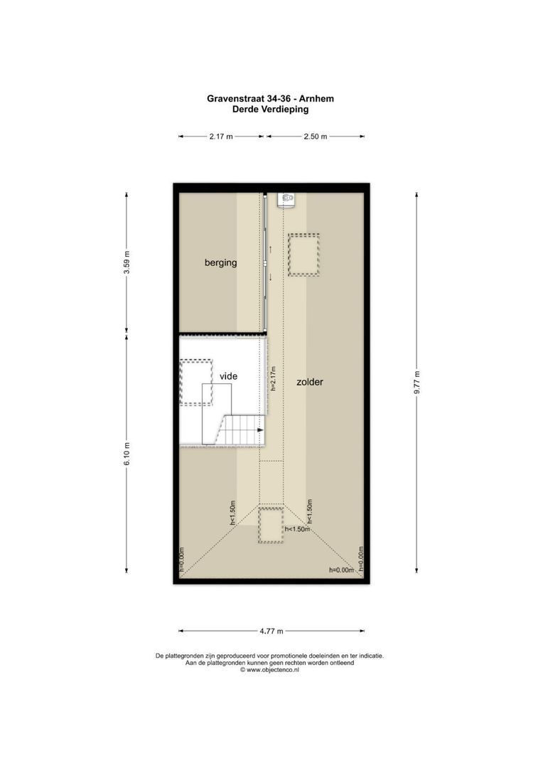 Gravenstraat 34, Arnhem plattegrond-3