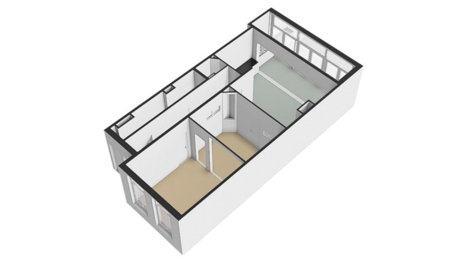 Gravenstraat 34, Arnhem plattegrond-2