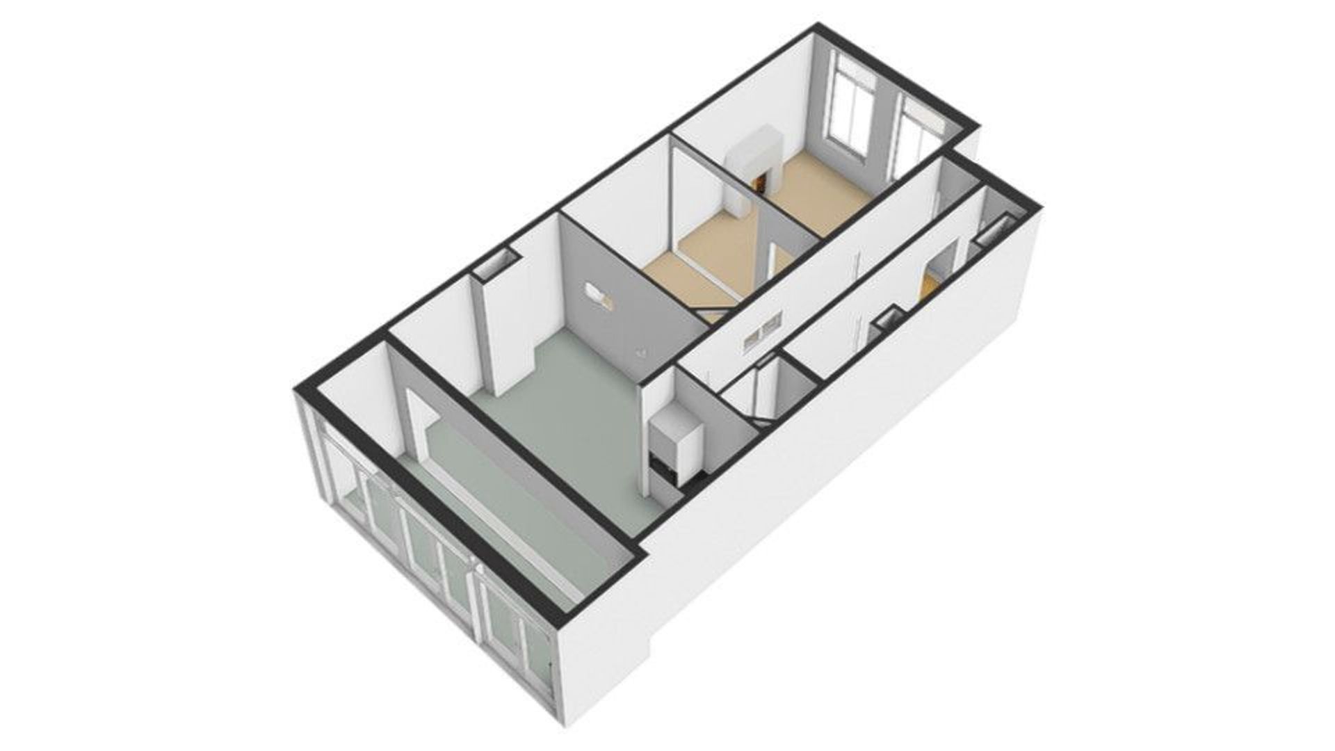 Gravenstraat 34, Arnhem plattegrond-1