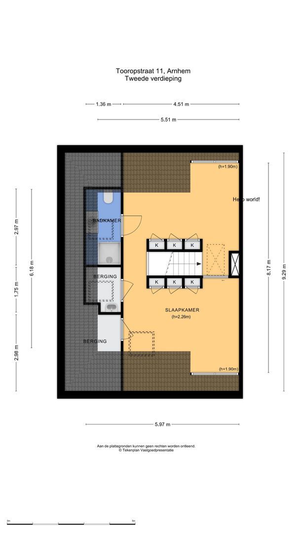 Tooropstraat 11, Arnhem plattegrond-5