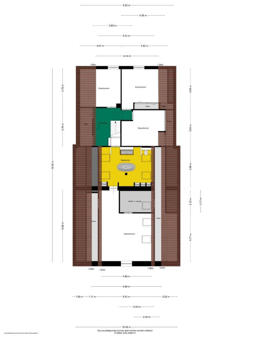 Boterstraat 4, Bronkhorst plattegrond-3