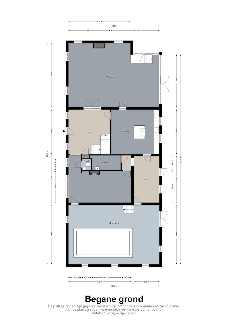 Bergsheisteeg 1, Weert plattegrond-0