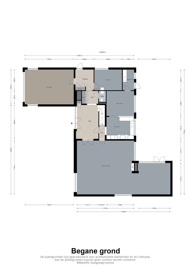 Oranjestraat 2, Kelpen-Oler plattegrond-0