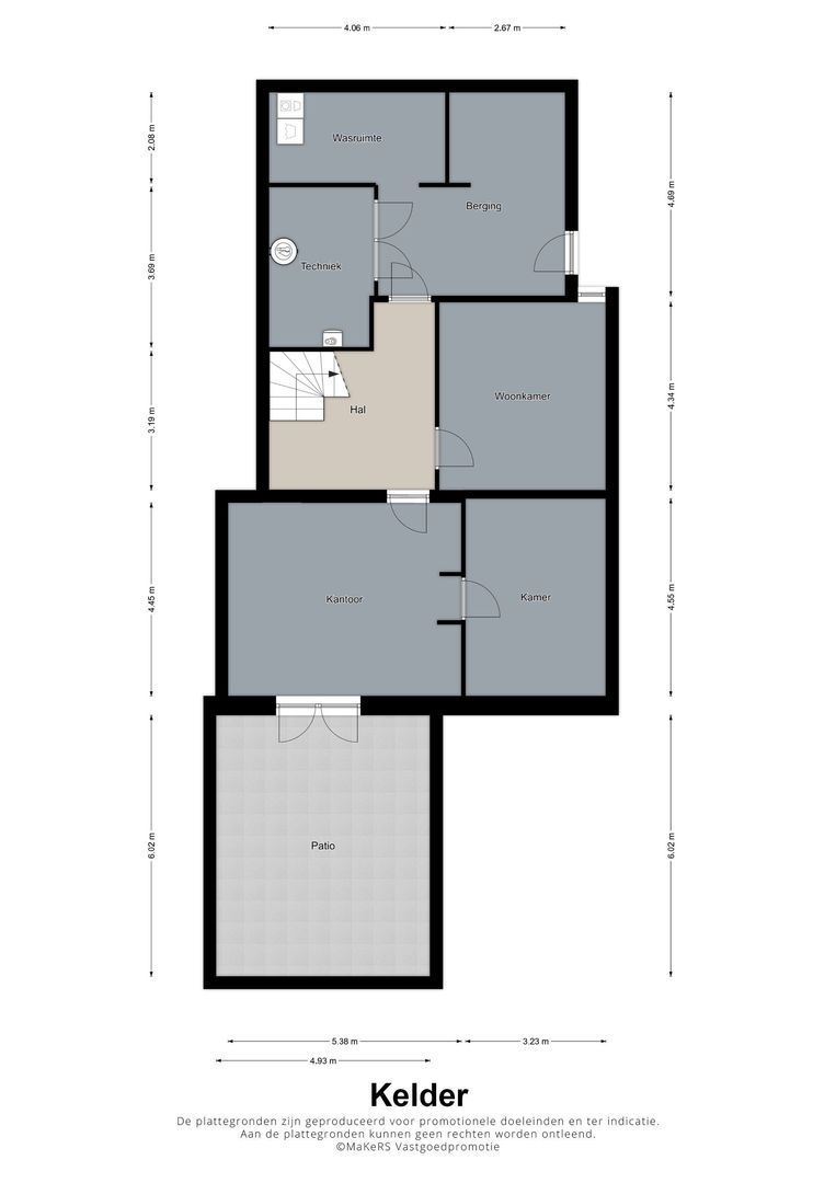 Vleutstraat 1, Best plattegrond-3