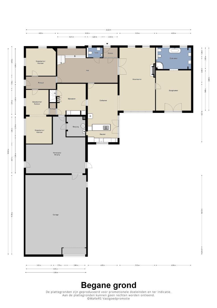 Heideweg 10, Kelpen-Oler plattegrond-0