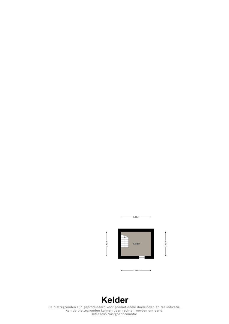 Grotesteeg 8, Weert plattegrond-3