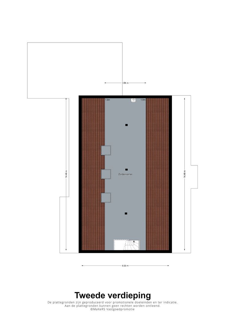 Dijkerstraat 85, Weert plattegrond-3