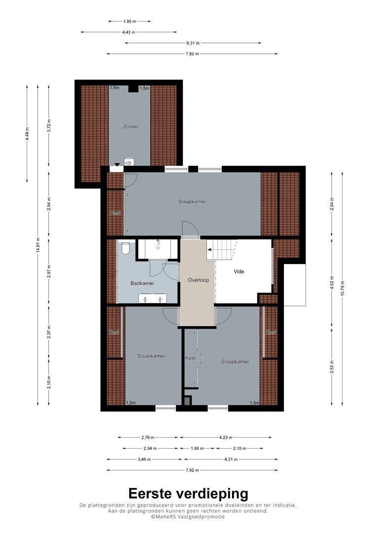 Donkerpeelkensweg 17, Meijel plattegrond-1