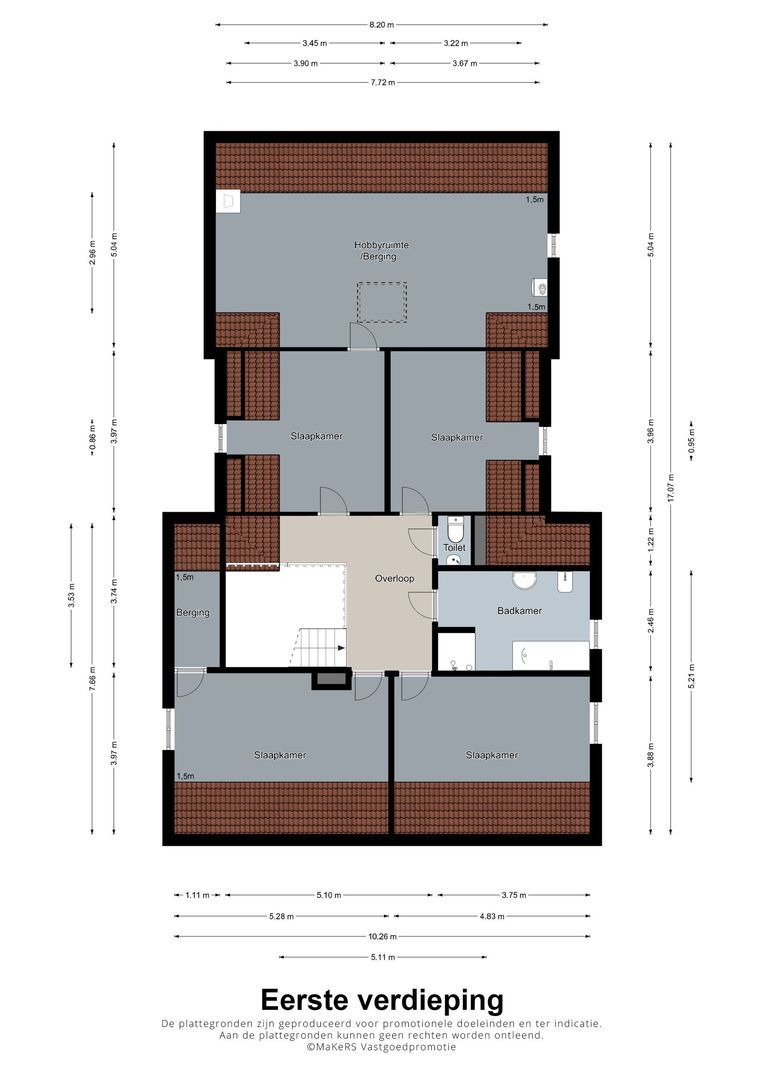 Valkenlaan 4, Maarheeze plattegrond-1