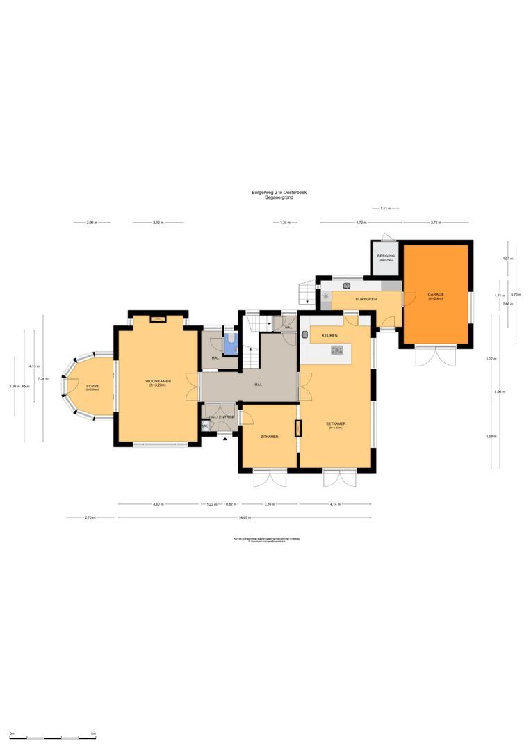 Borgerweg 2, Oosterbeek plattegrond-2