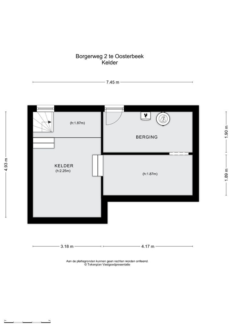 Borgerweg 2, Oosterbeek plattegrond-0