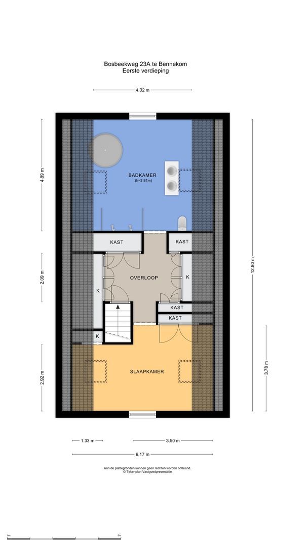 Bosbeekweg 23, Bennekom plattegrond-2
