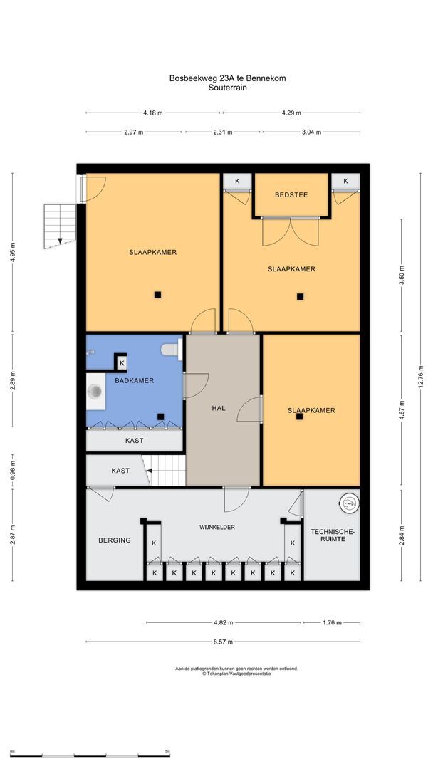 Bosbeekweg 23, Bennekom plattegrond-0