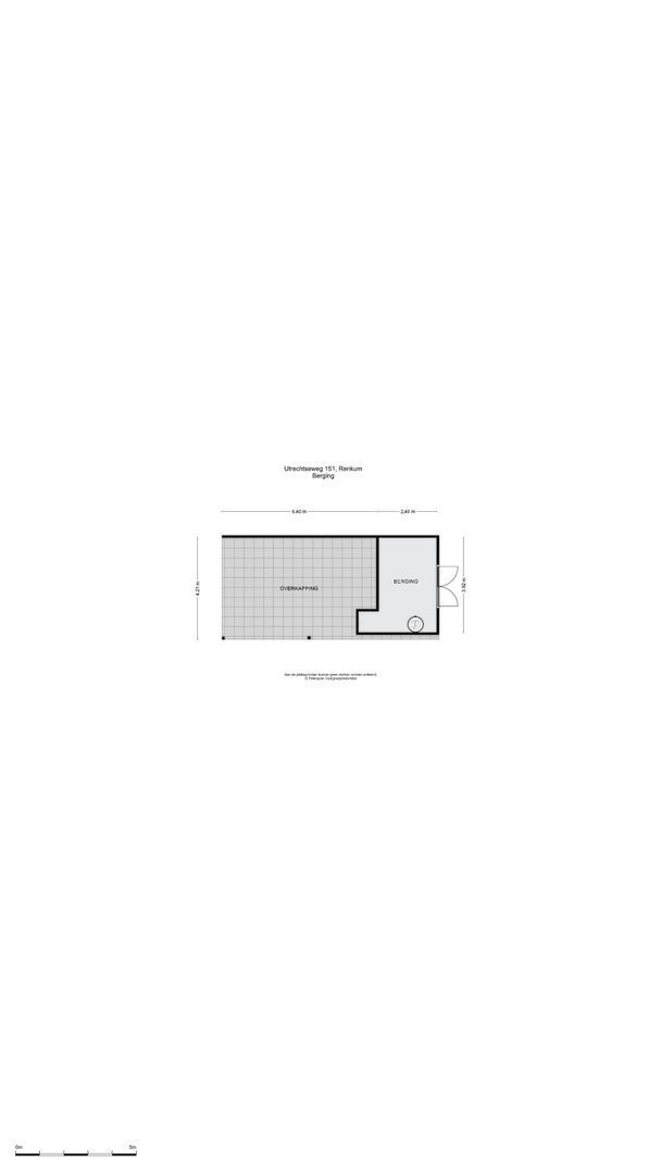 Utrechtseweg 151, Renkum plattegrond-1