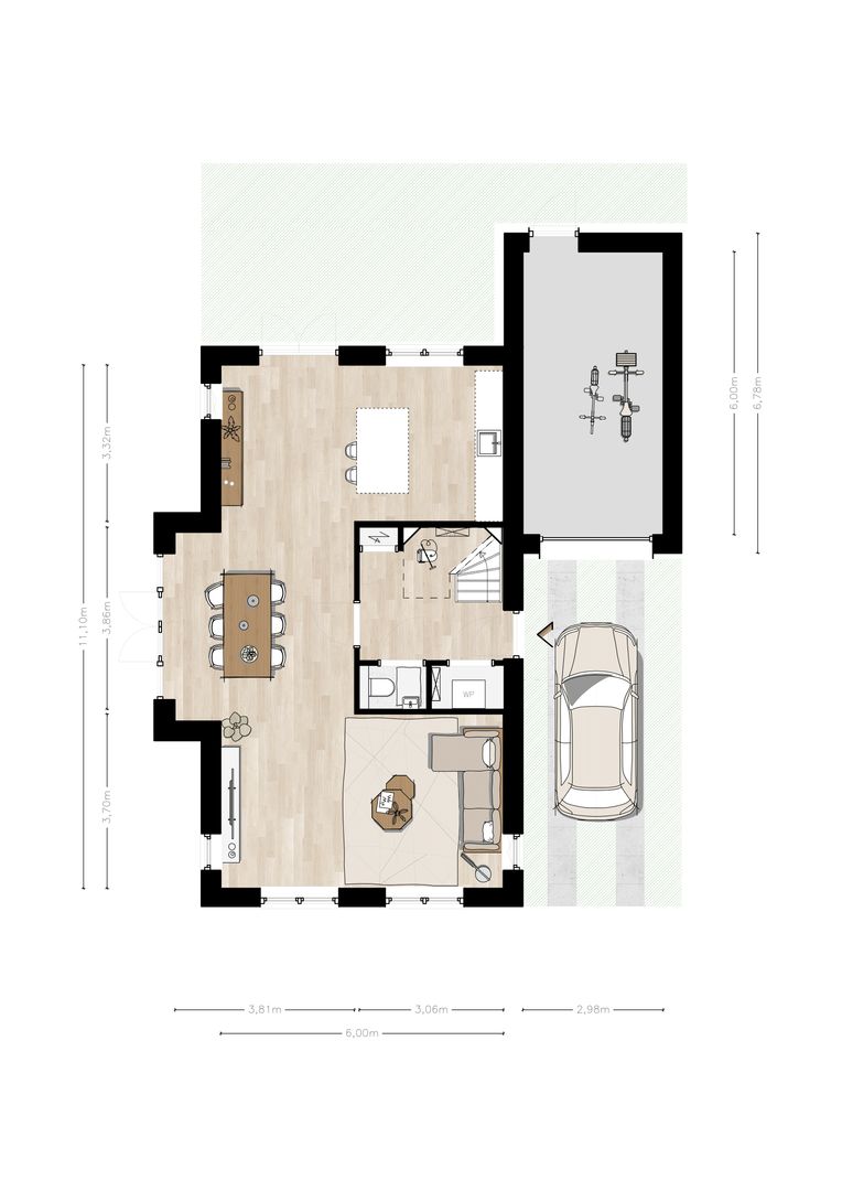 Anton de Komweg 17, Oosterbeek plattegrond-0