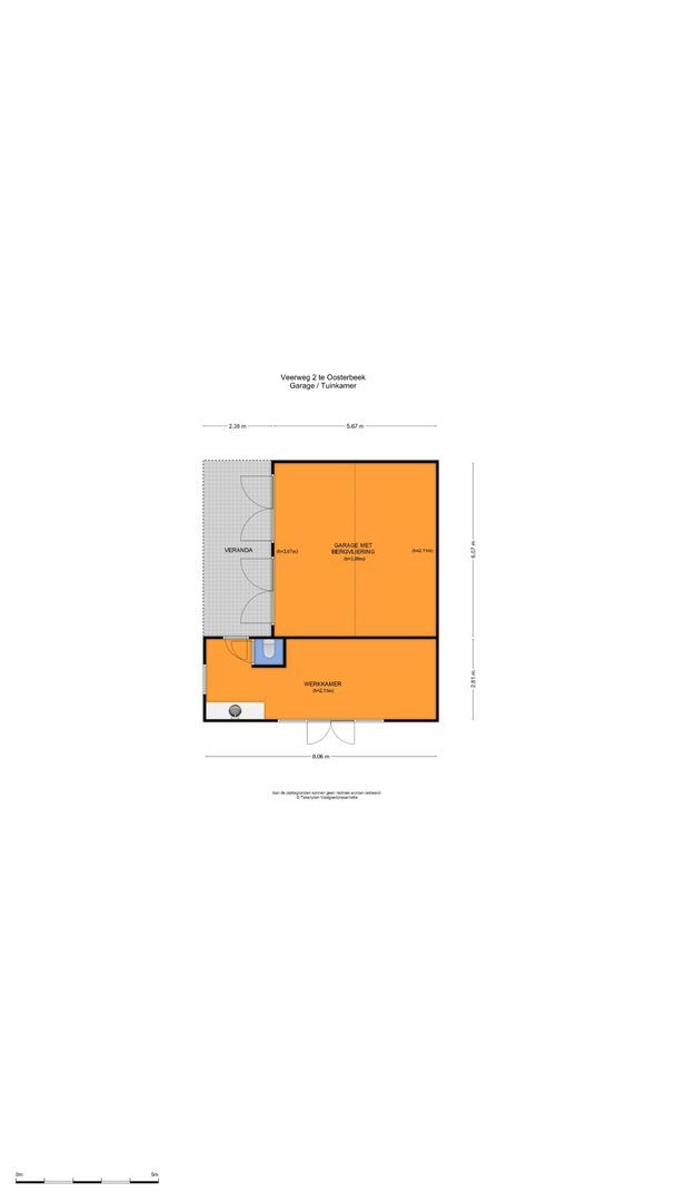 Veerweg 2, Oosterbeek plattegrond-2