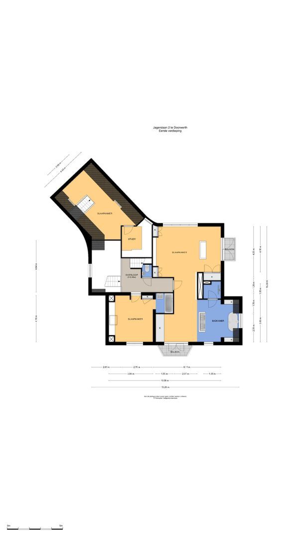 Jagerslaan 2, Doorwerth plattegrond-3