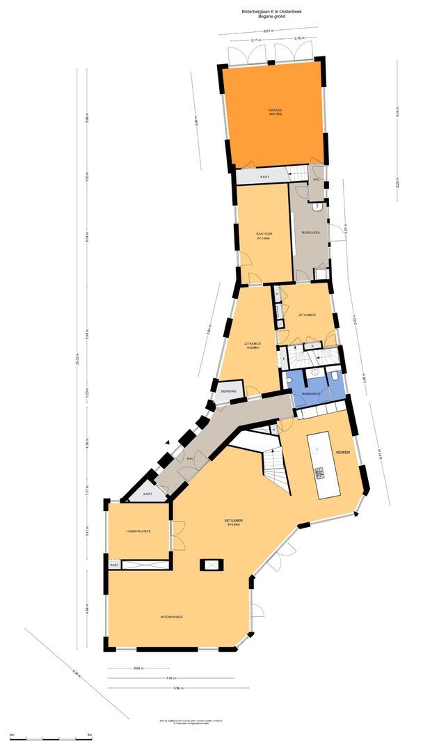 Bilderberglaan 6, Oosterbeek plattegrond-0
