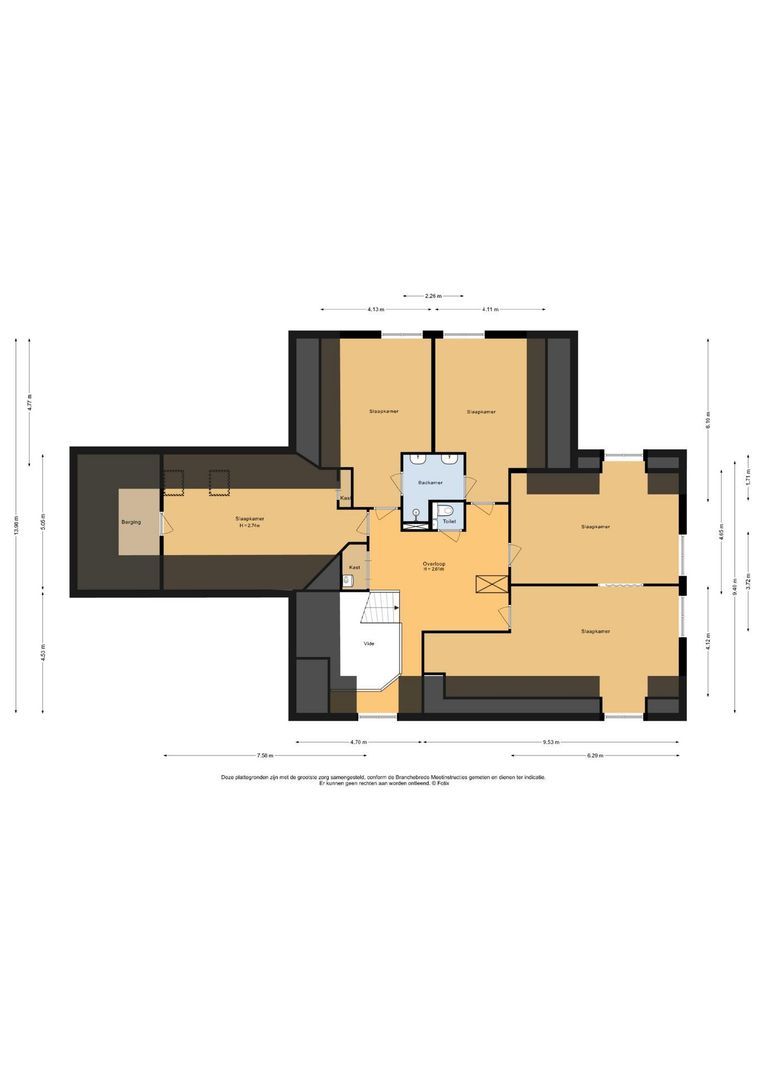Utrechtseweg 426, Doorwerth plattegrond-1