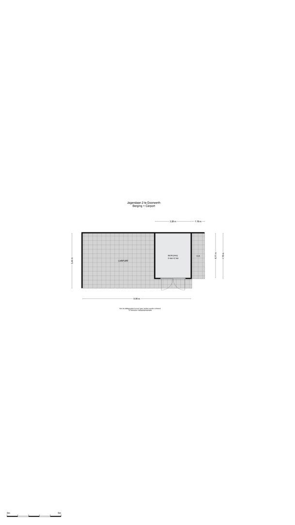 Jagerslaan 2, Doorwerth plattegrond-1