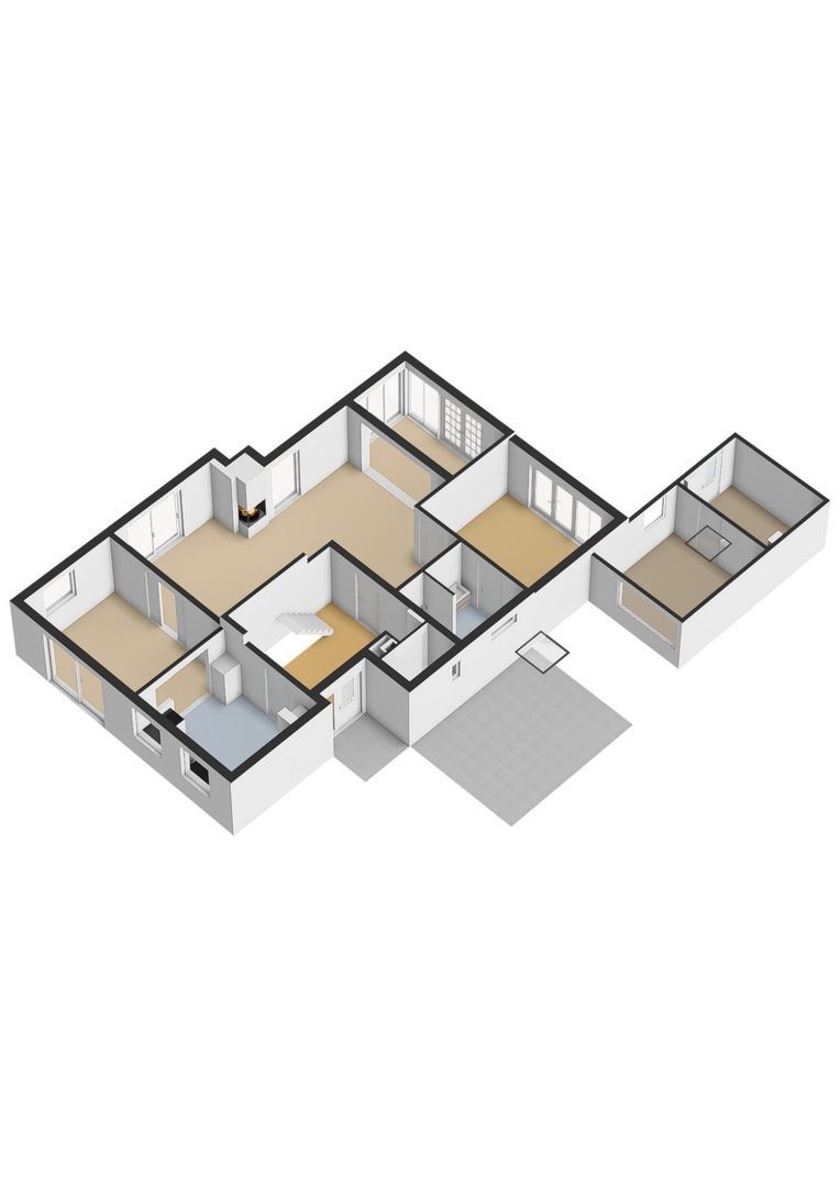 Beukenlaan 29, Oosterbeek plattegrond-1