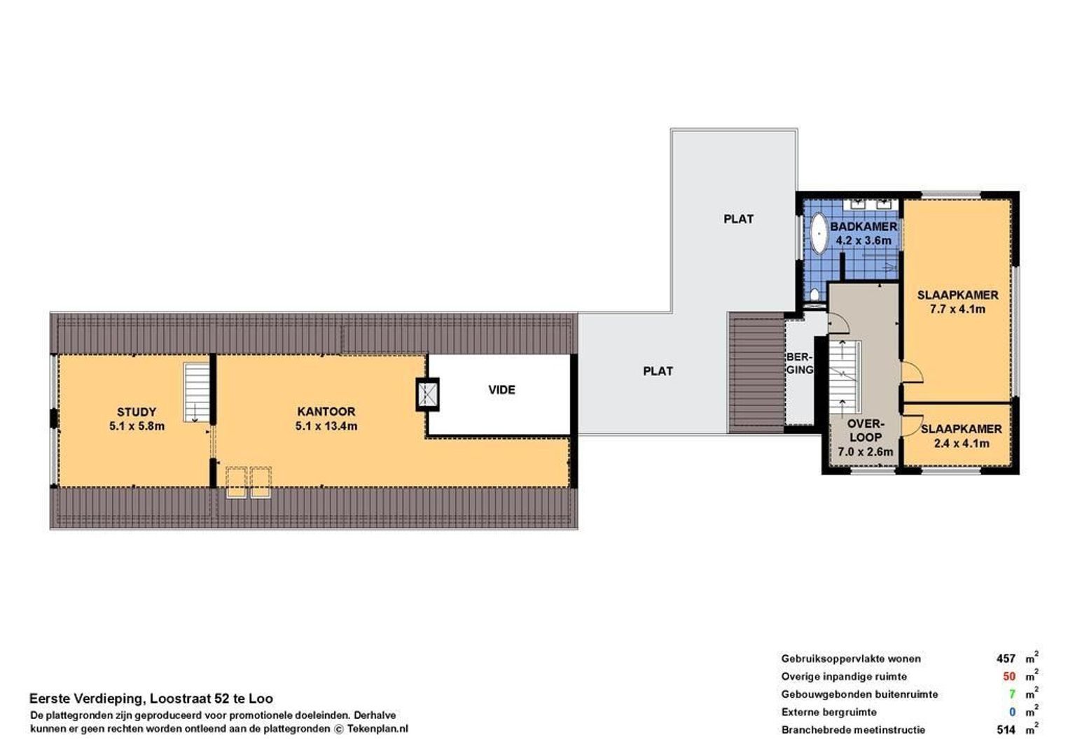 Loostraat 52, Loo Gld plattegrond-1