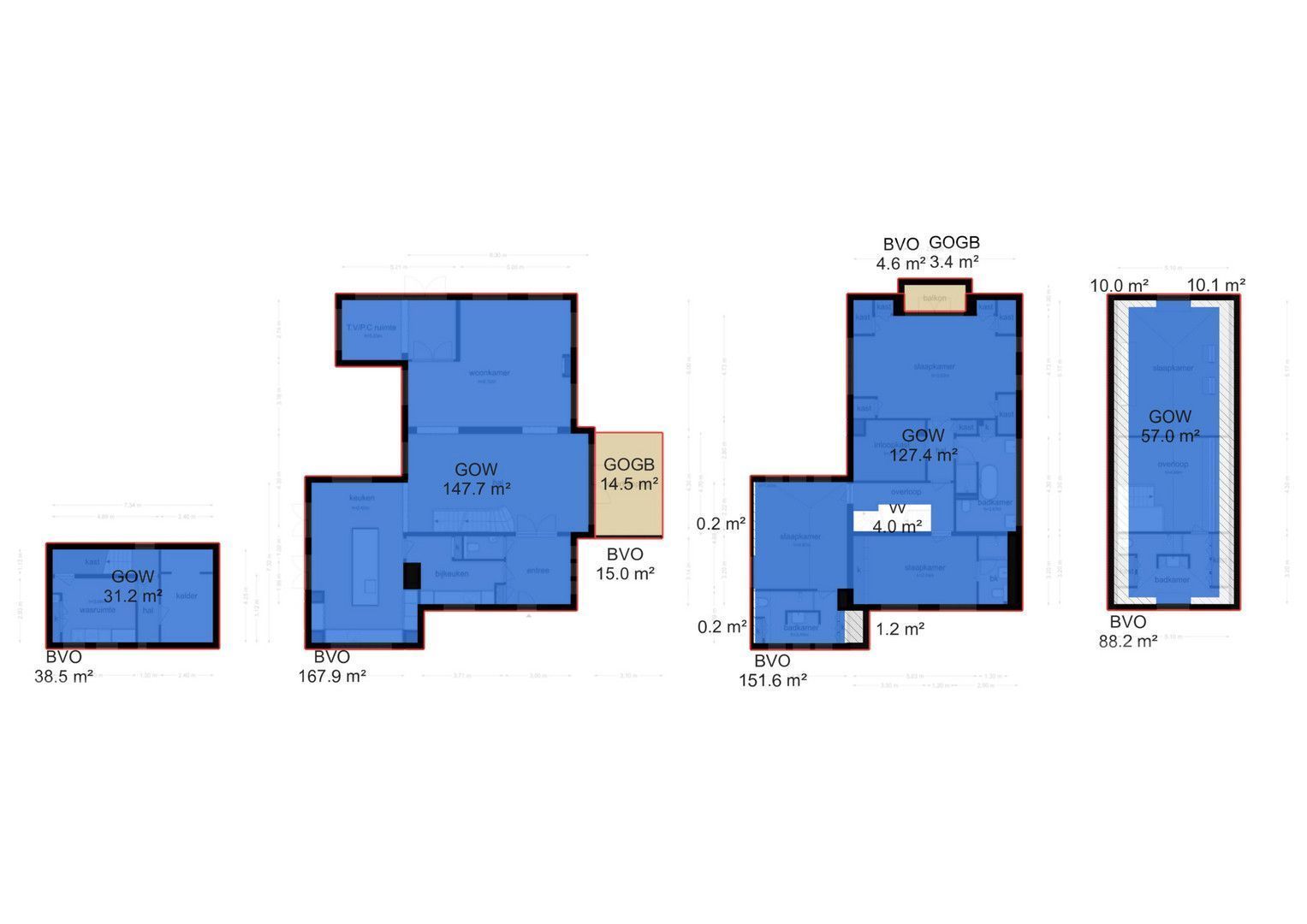 Zonneheuvelweg 26, Oosterbeek plattegrond-0