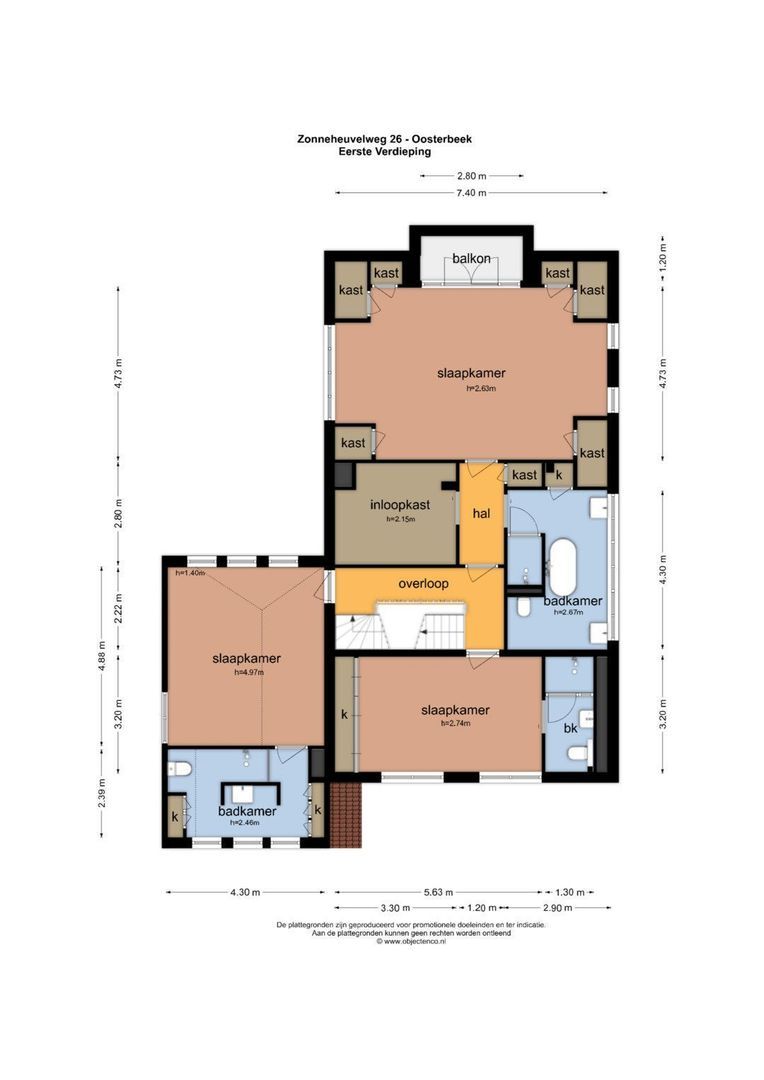Zonneheuvelweg 26, Oosterbeek plattegrond-4