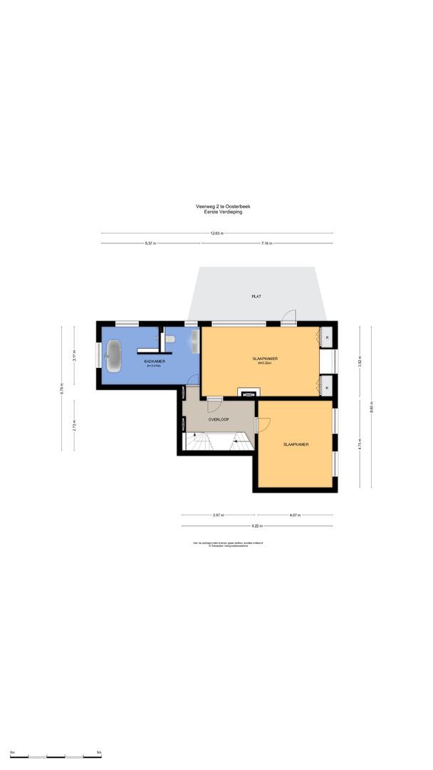 Veerweg 2, Oosterbeek plattegrond-2