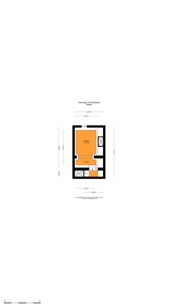 Veerweg 2, Oosterbeek plattegrond-0