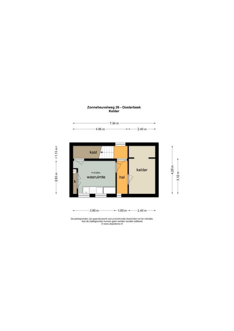 Zonneheuvelweg 26, Oosterbeek plattegrond-7