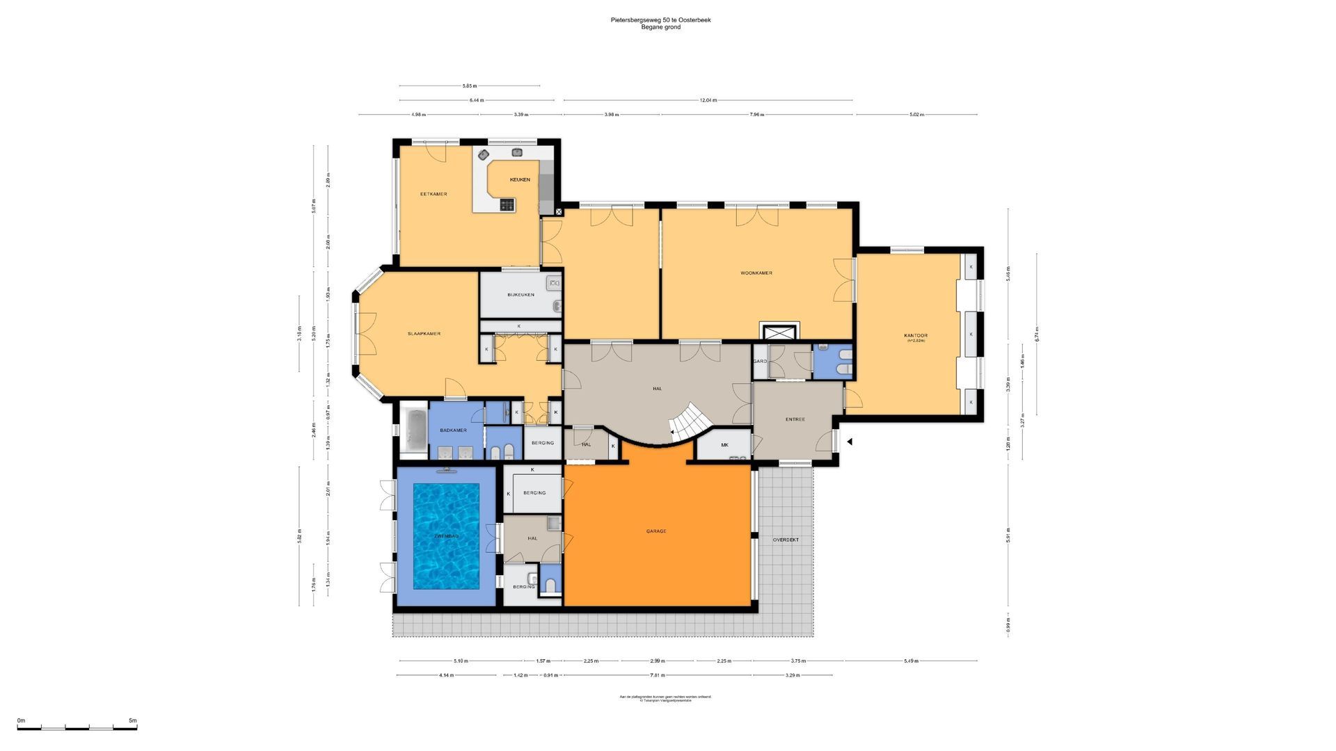Pietersbergseweg 50, Oosterbeek plattegrond-0