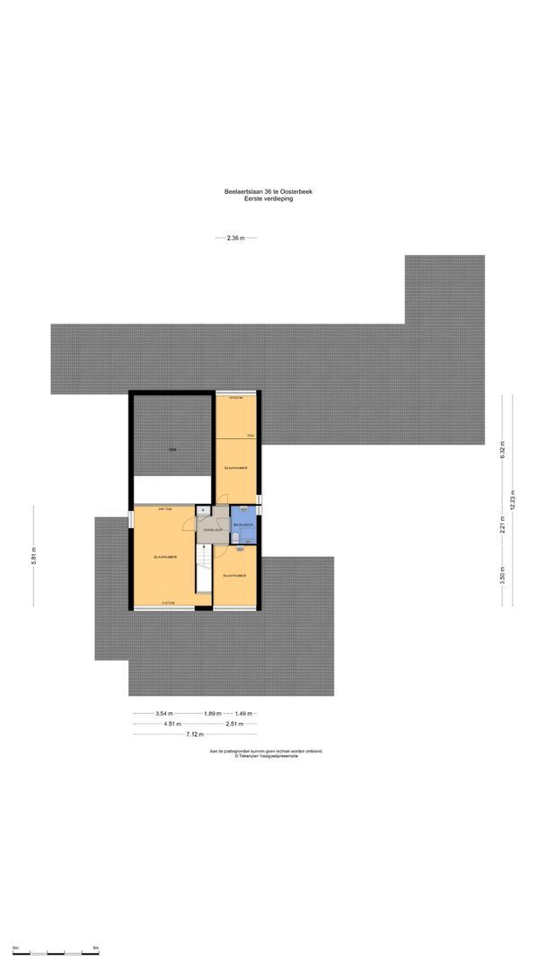 Beelaertslaan 36, Oosterbeek plattegrond-2